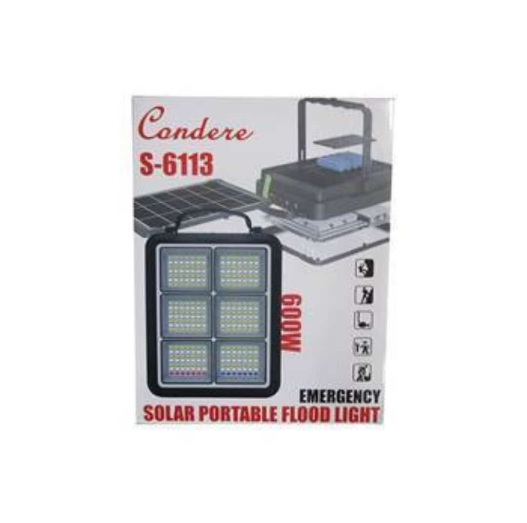 Condere S-6113 Emergency solar portable Floodlight