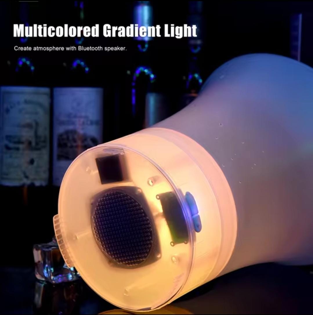 LED Ice Bucket With Speaker