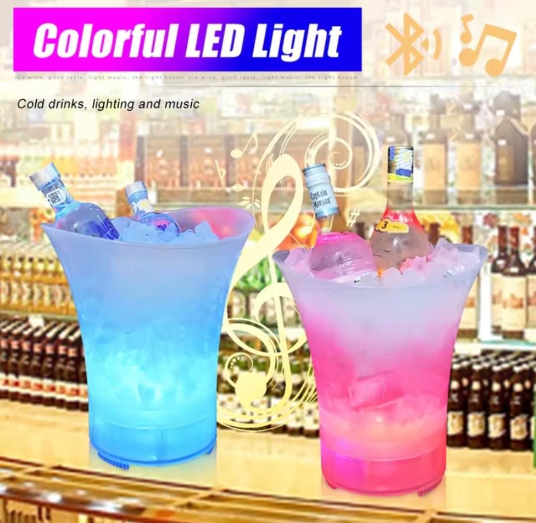 LED Ice Bucket With Speaker