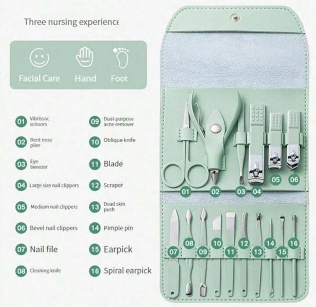 Manicure Set (16 pcs)
