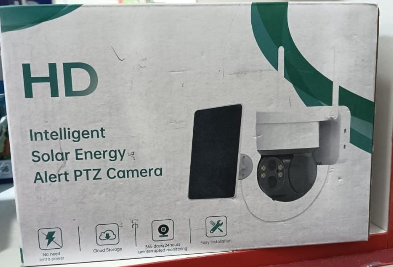 HD Intelligent Solar Energy Alert PTZ Camera